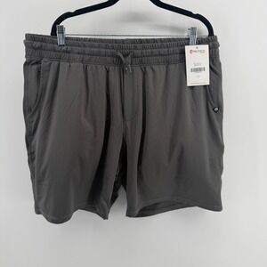 Born Primitive Mens Lounge‎ Short 2.0 Gunmetal Gray Athletic Gym Shorts 3XL NEW